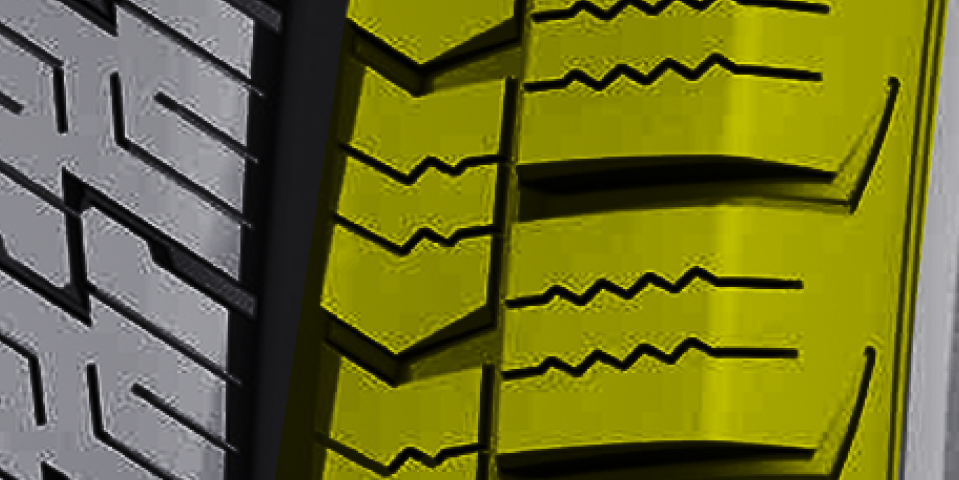 Illustration of excellent shoulder S sipe