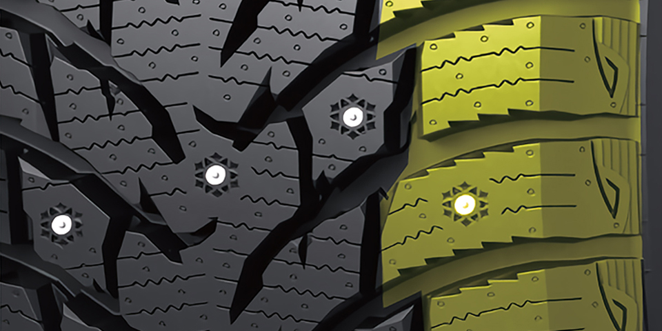 Jagged shoulder design